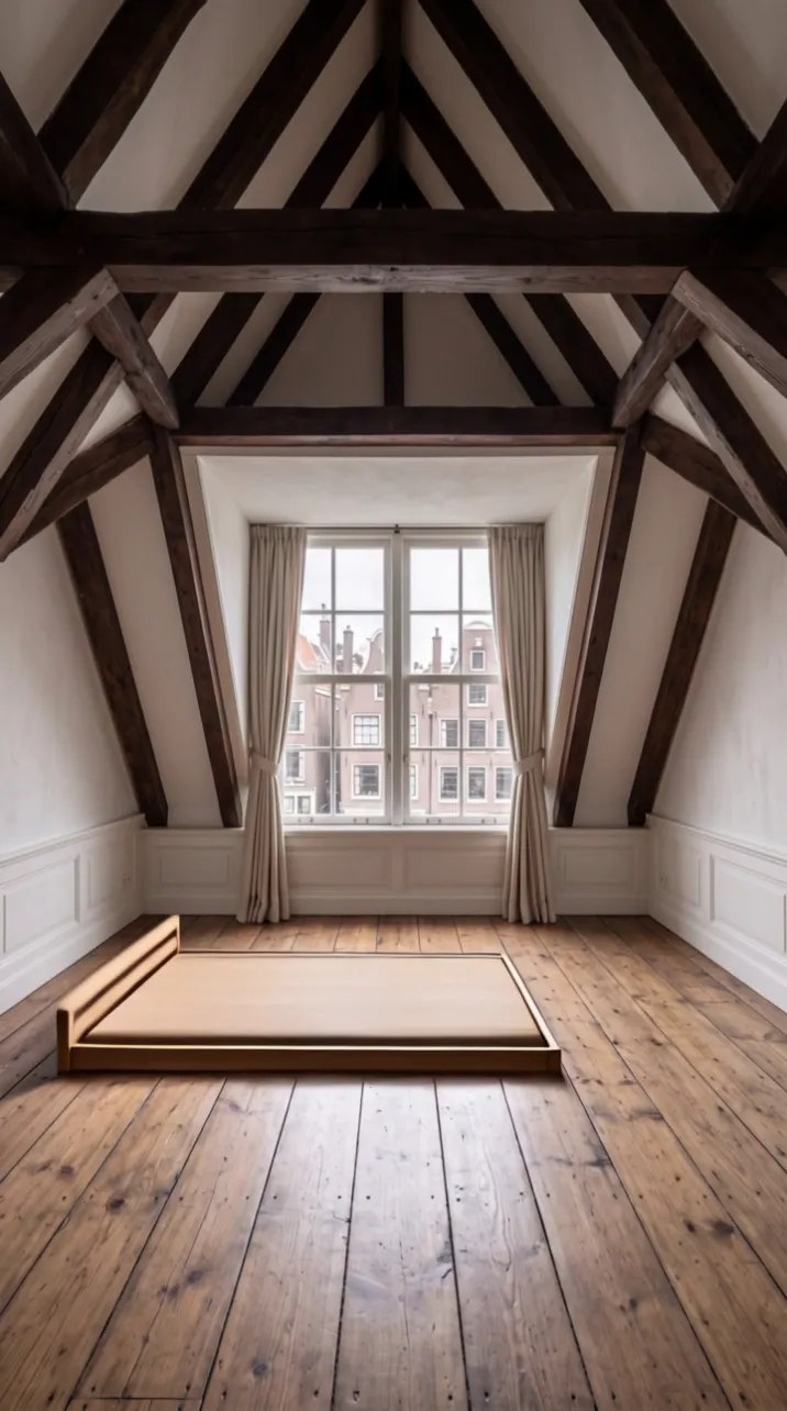 Attic bedroom