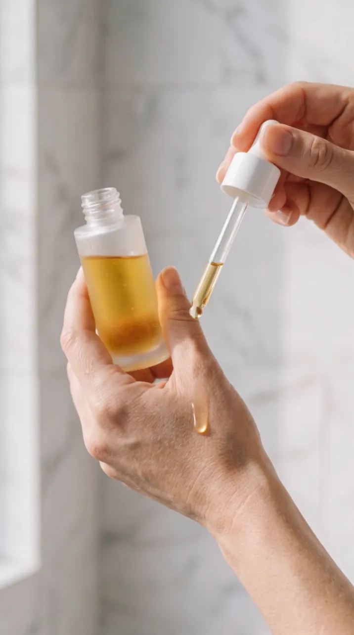 One drop, in use