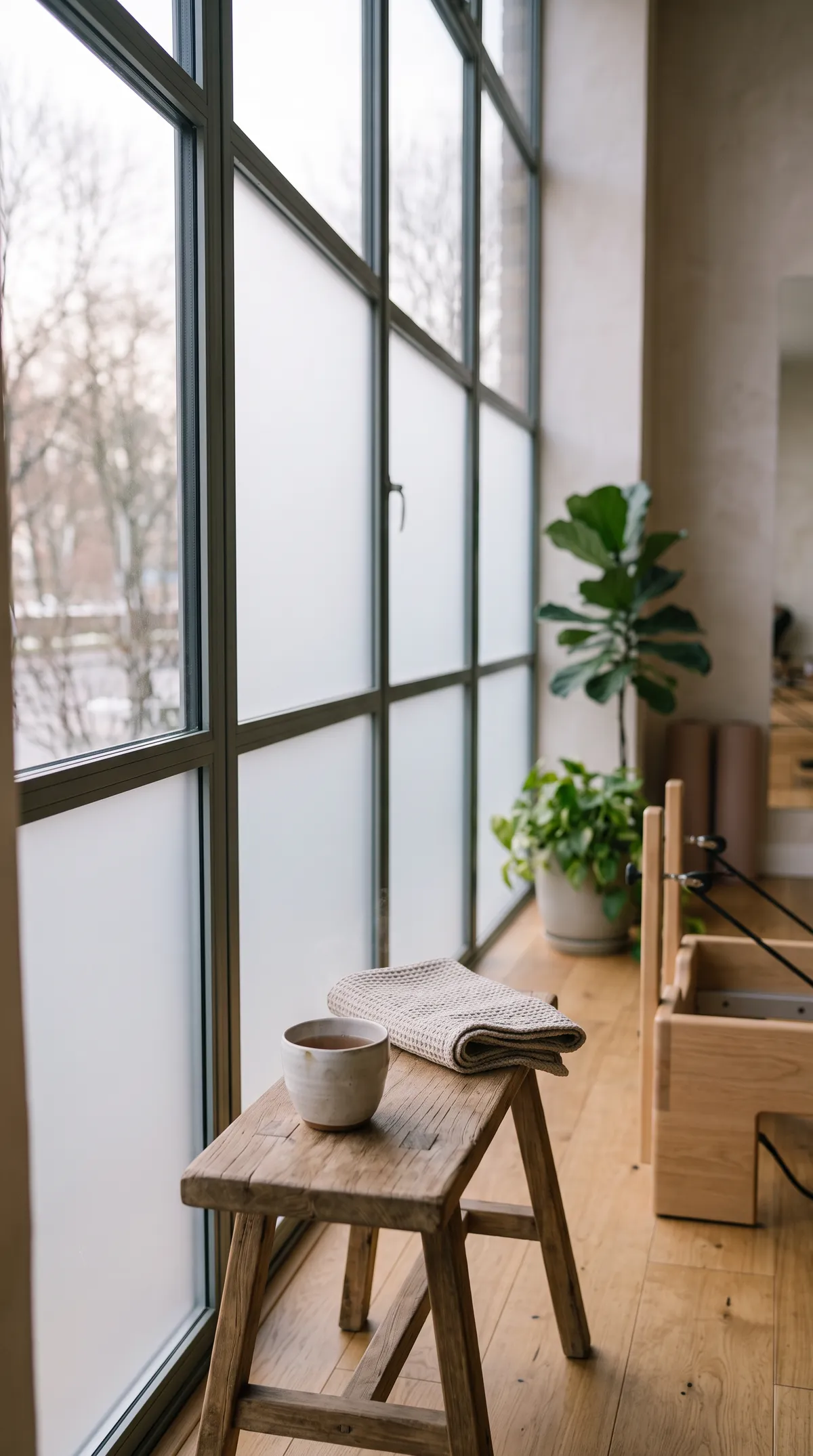 Tea by the window