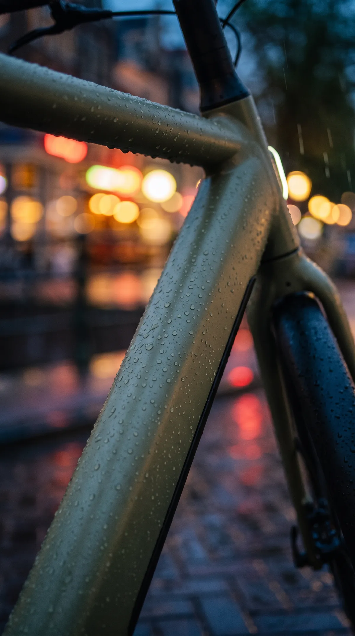 Rain on the frame