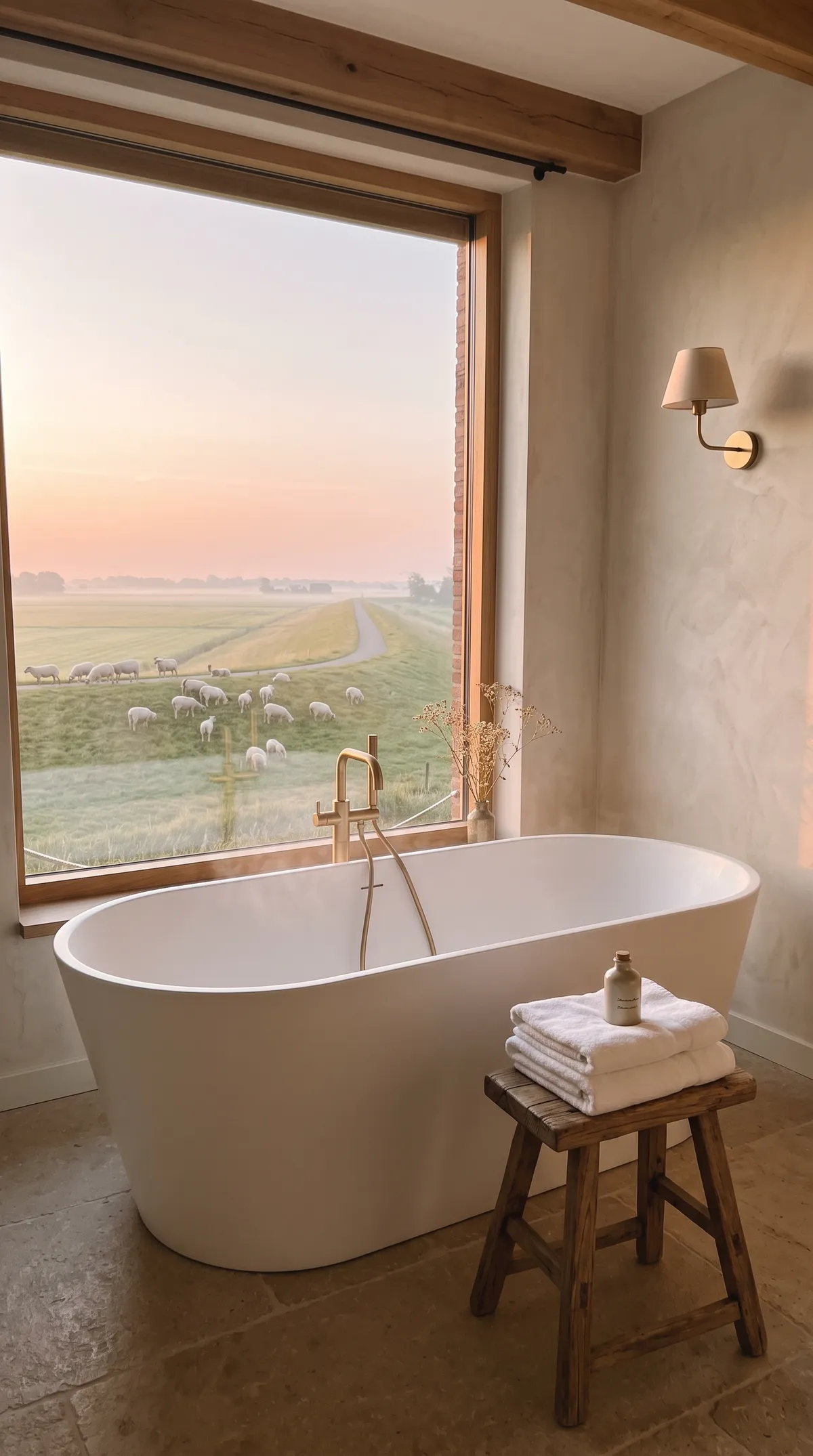 A bath with a view