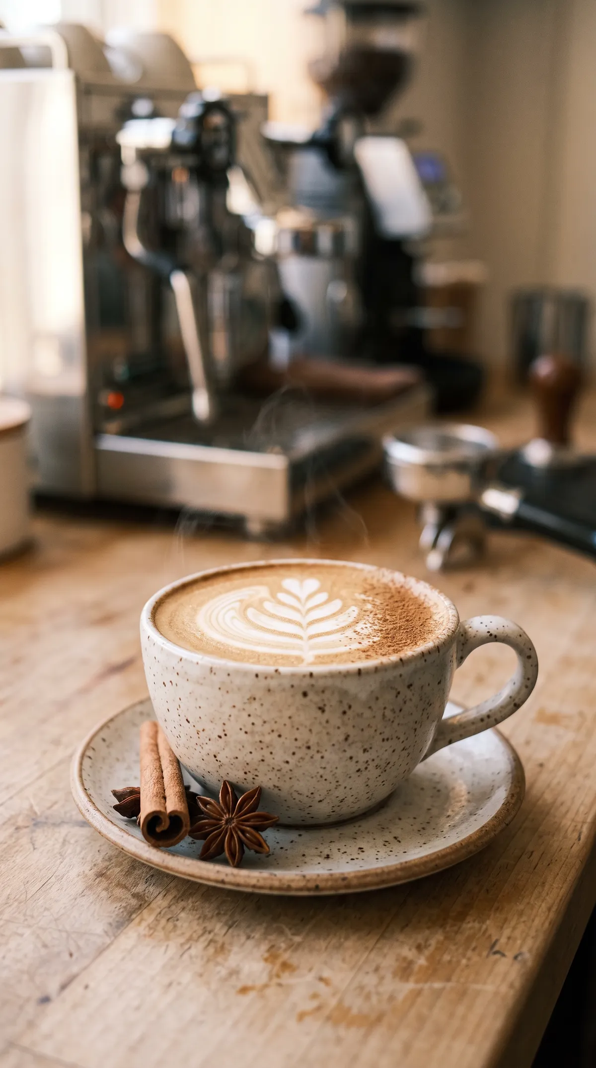 The autumn latte, up close