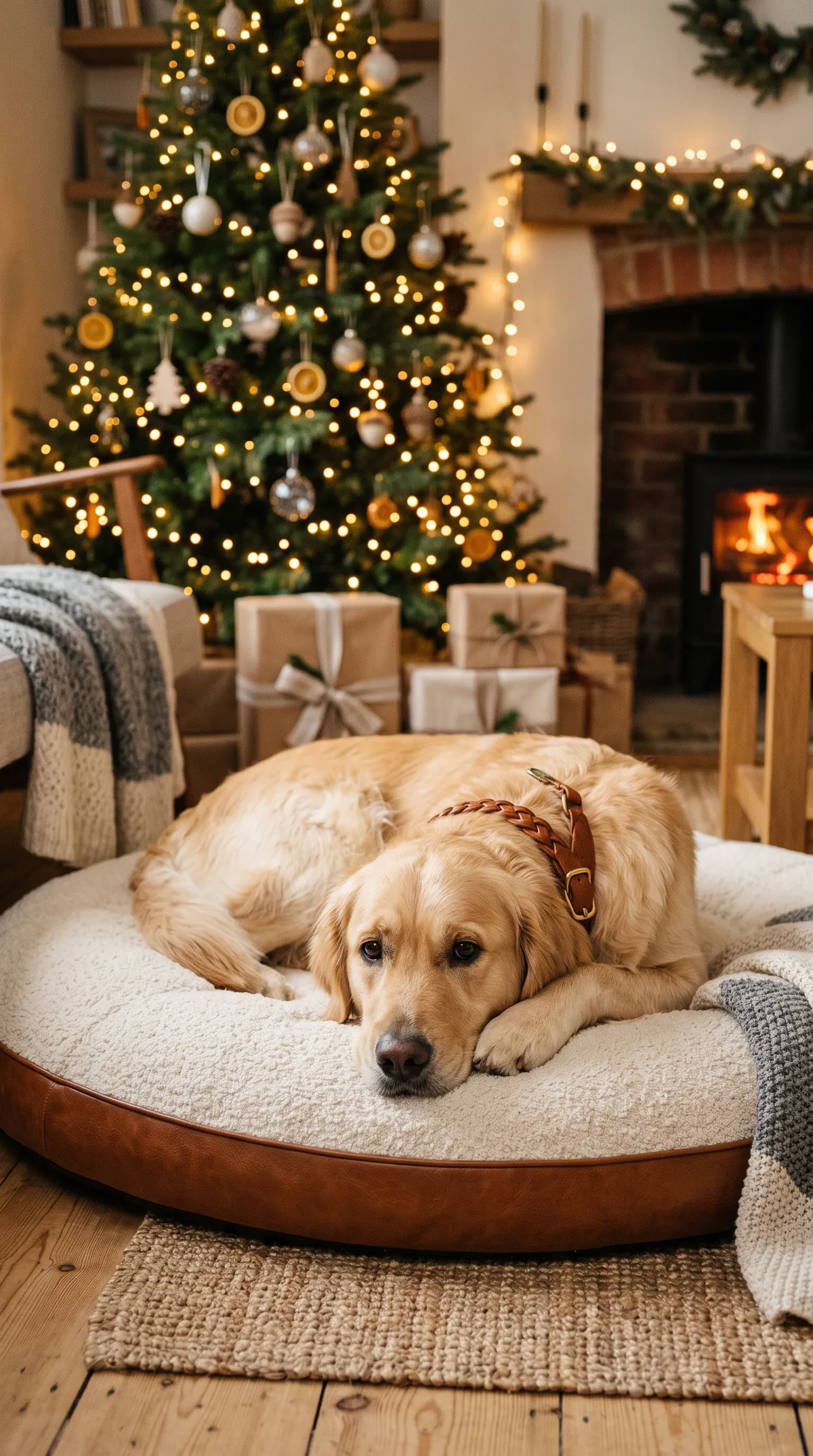 By the tree